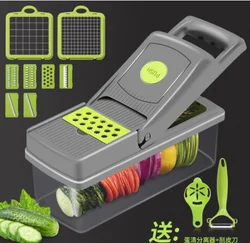 12/13/15 in 1 kitchen vegetable tools kitchen vegetable cutter chopper slicer potato grater salad vegetable cutter