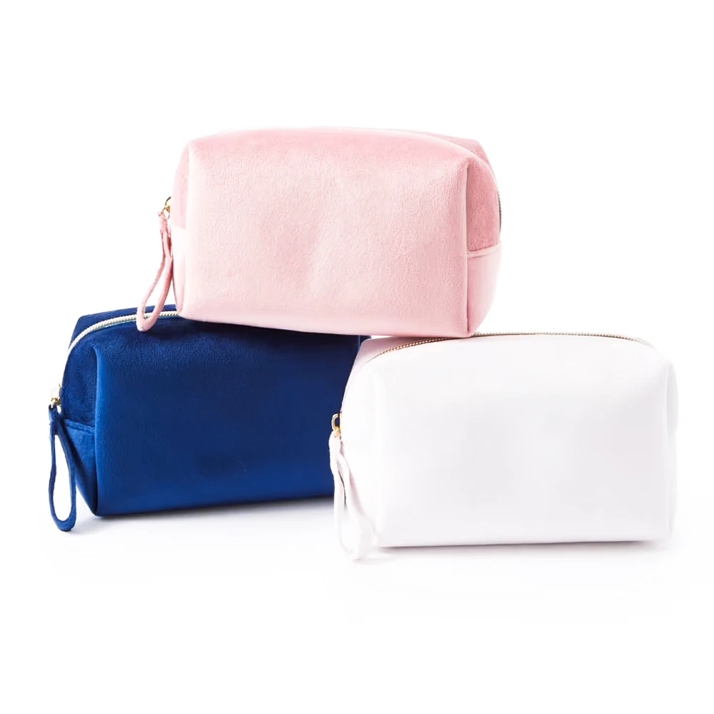 Custom Toiletry Bag for Women plush Cosmetic Makeup Bag Organizer Aesthetic Cosmetic Organizer Preppy Cosmetic Bag for Purse