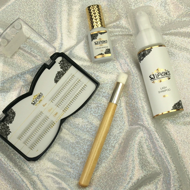 Custom 5ml Pro Hold Banana Scent Eyelash Extension Glue with Bottle and Cap Professional Lash Glue