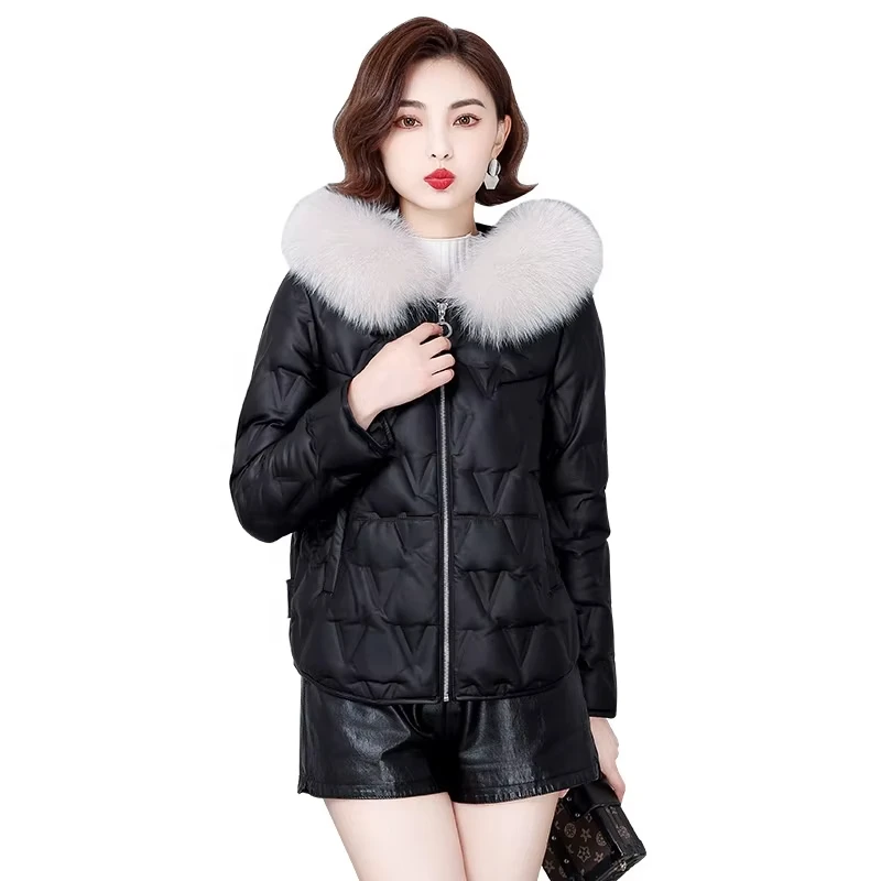 Fur Winter Jacket for Women Plus size Winter Hooded Coat Women Parkas Warm Down Jacket Female Coat Lady