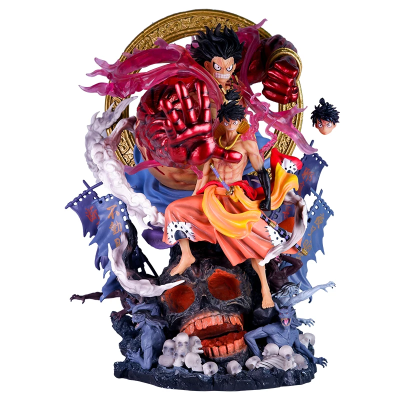 16.7inch 43cm new arrival one pieced wholesale luffy huge original high quality one pieces Large Acalanatha action anime figure