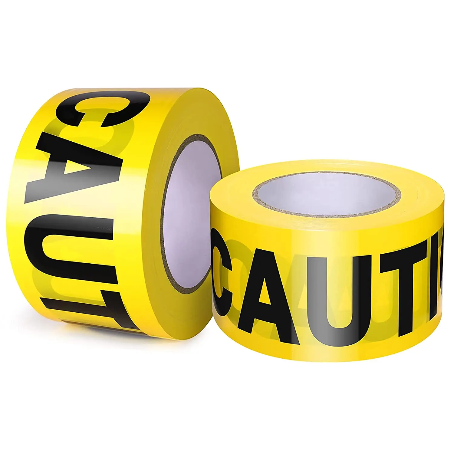 EONBON Non-Adhesive Pe Warning Tape Printed Signa for Hazardous Areas Halloween Parties
