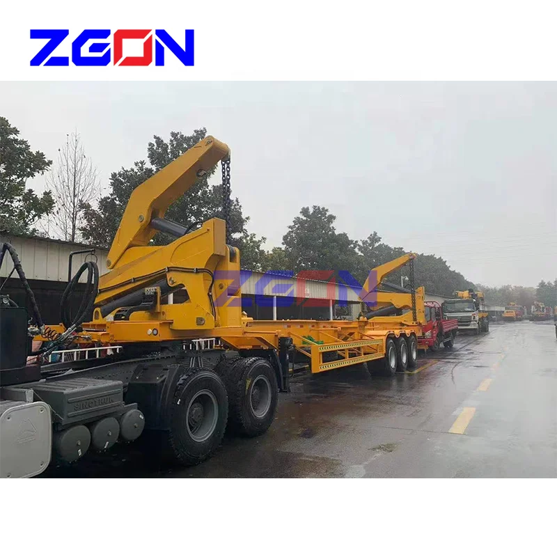 40ft Side Lifter Self Loader Container Semi Trailer for Sale