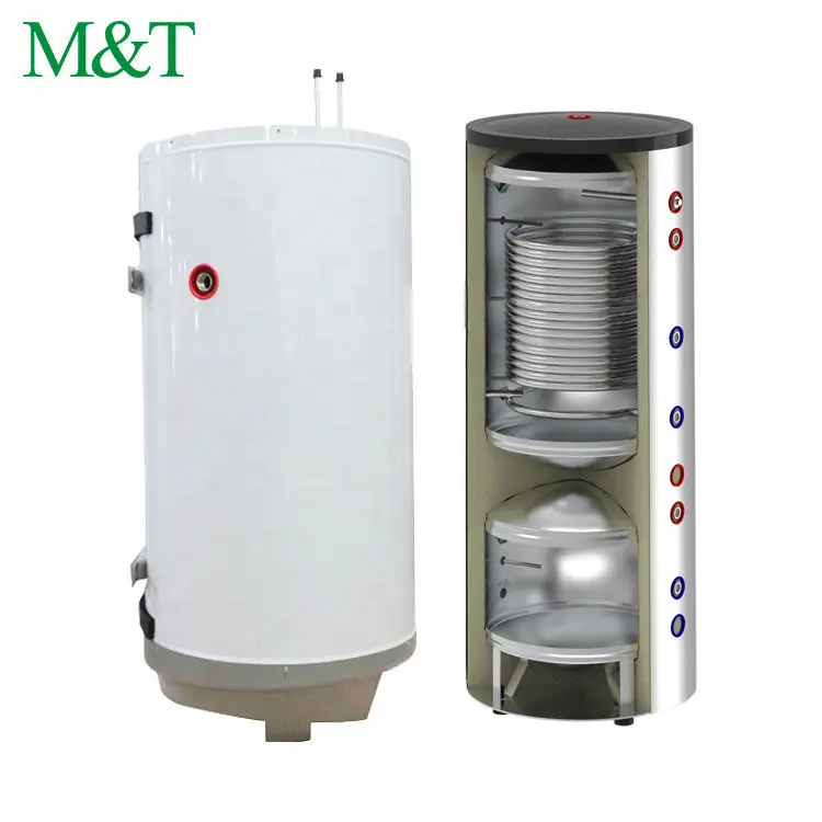 Stainless Steel Durable Household Air Source Heat Pump Water Heater Tank Heat Pump Hot Water Cylinder 200 Liter 300 Liter