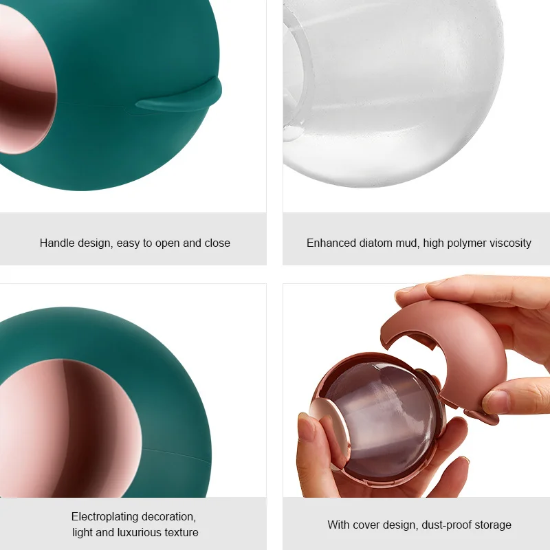 Mini reusable sticky cleaning ball sticky cleaning ball hair lint remover roller travel gel lint roller ball for clothes