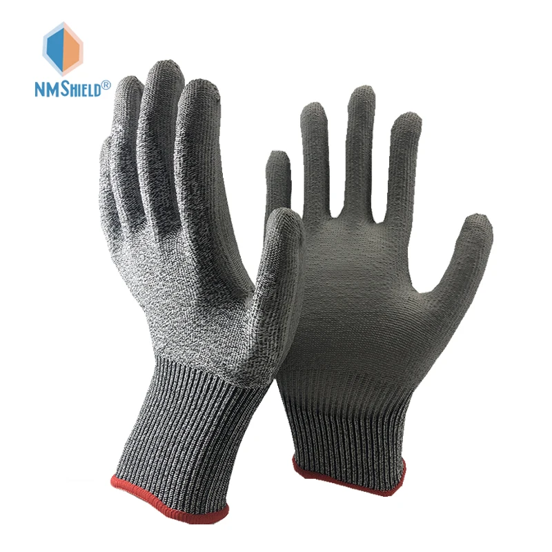 NMSHIELD рабочие перчатки срезанные уровень 3 Guantes из полиуретана
