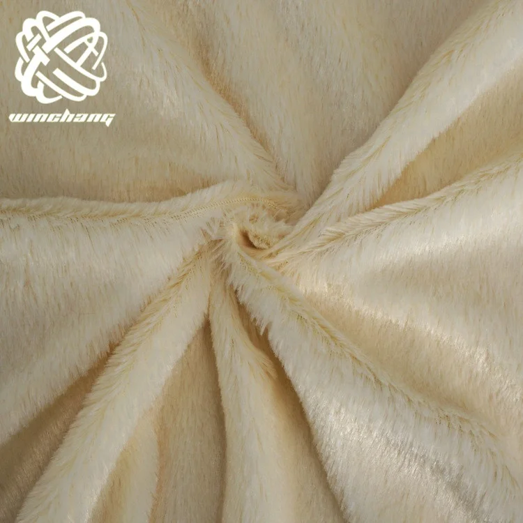 2021 Fashion Style Artificial 100% Polyester PV Plush Faux Fur Fabric For Shoes Lining Carpet Garment Fake Fur