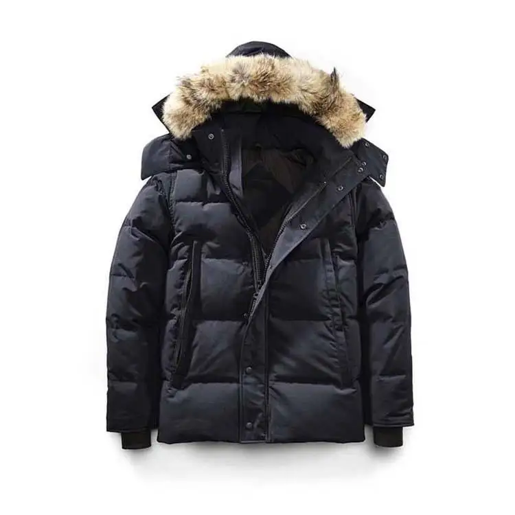 Clothing High Quality Quilted Down Jacket Outdoor Windproof Thickened Warm Puffer Jacket Manufacturer Wholesale Custom Winter