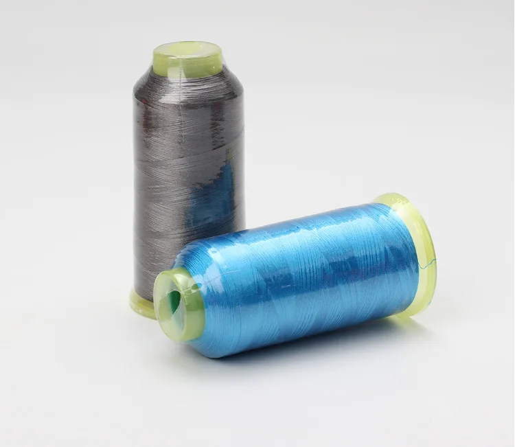 108D/2 40-Color 3600M Computer Embroidery Silk Thread Set Shiny Soft Beading Floss Tassel Thread for Needlework