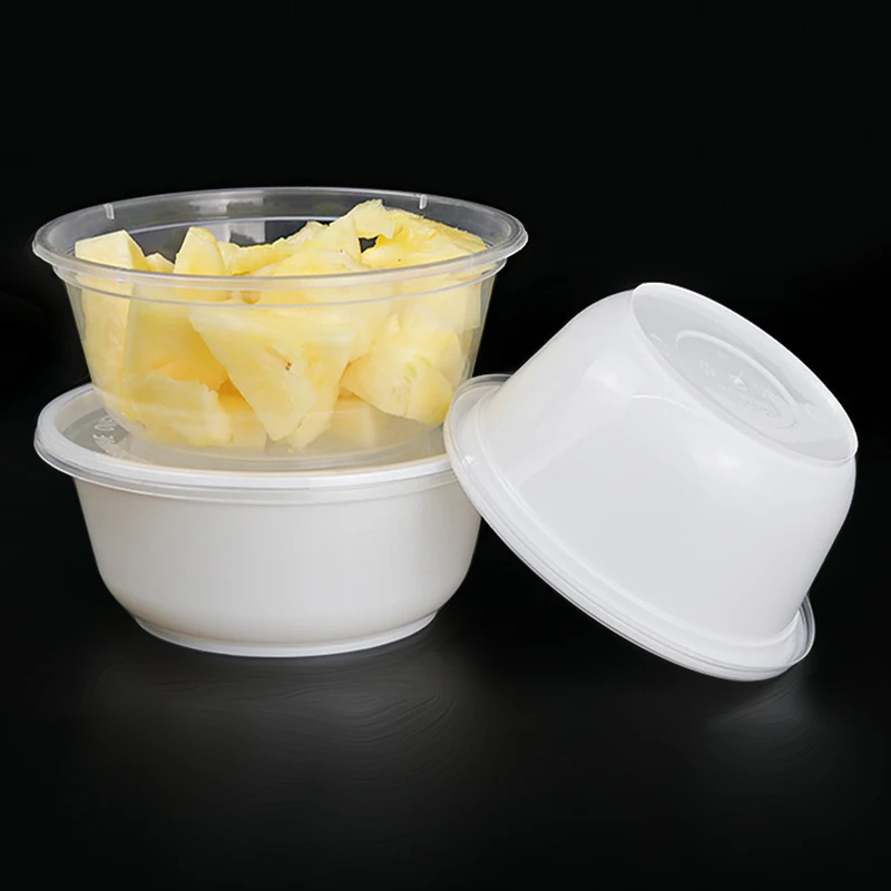 Microwavable Frozen Fast Food Pp Plastic Container Food Packaging
