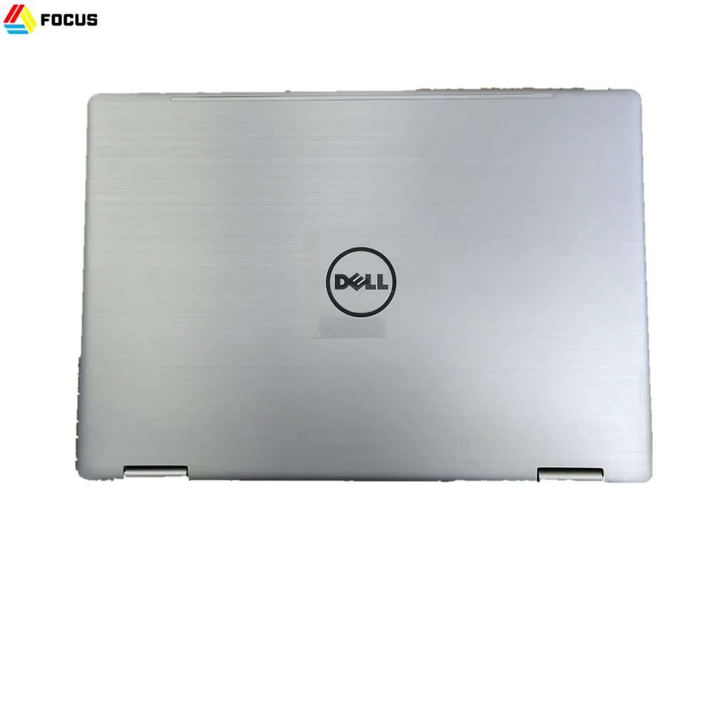 Оригинальная новая задняя крышка для ноутбука Dell Inspiron 7368/7378 ЖК-дисплея с петлями и антенной 07531