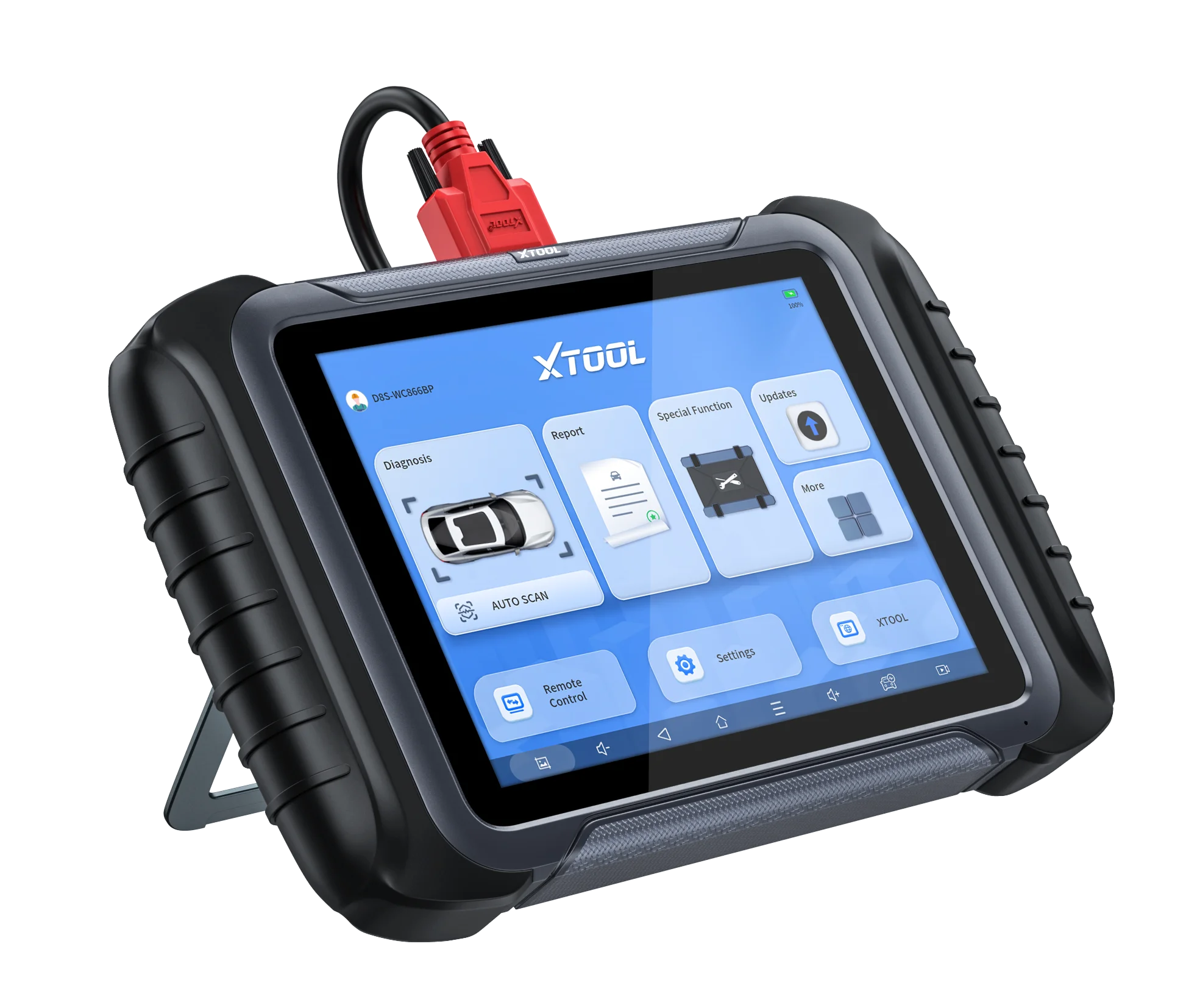 Newest XTOOL D8S Car Scan Tool 38+ Service Functions ECU Coding Automotive Diagnostic Tool with Topology Map PMI Function