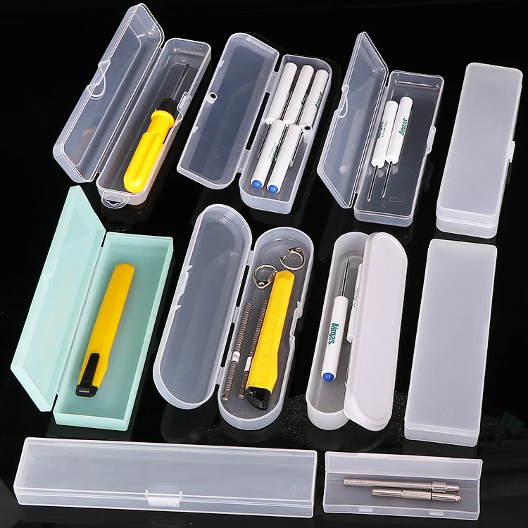 SUNSHING Clear Plastic Box Rectangular Box Screwdrivers Bits Tools Packing Storage Cases Container For Craft Jewelry Fishing