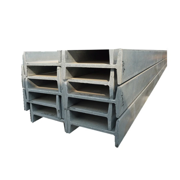 Q235b Galvanized hot rolled construction structural a36 h section carbon mild steel I beam