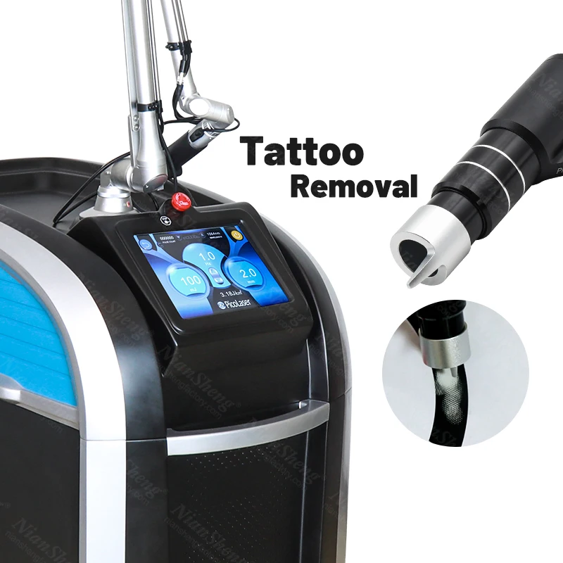 755nm 1064nm 532nm Pico laser Picosecond ND YAG Laser Tattoo Removal Equipment