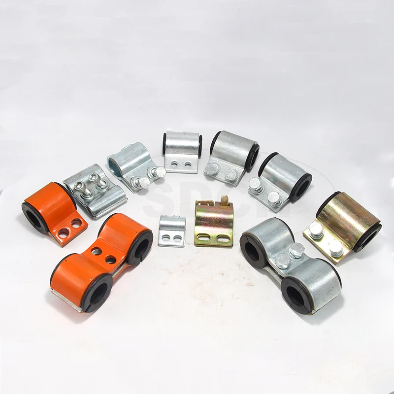 Excavator Hammer Breaker Pipe Line Tube Butterfly Fixed Clamp for Komatsu Volvo Case Kato Sumitomo Hyundai