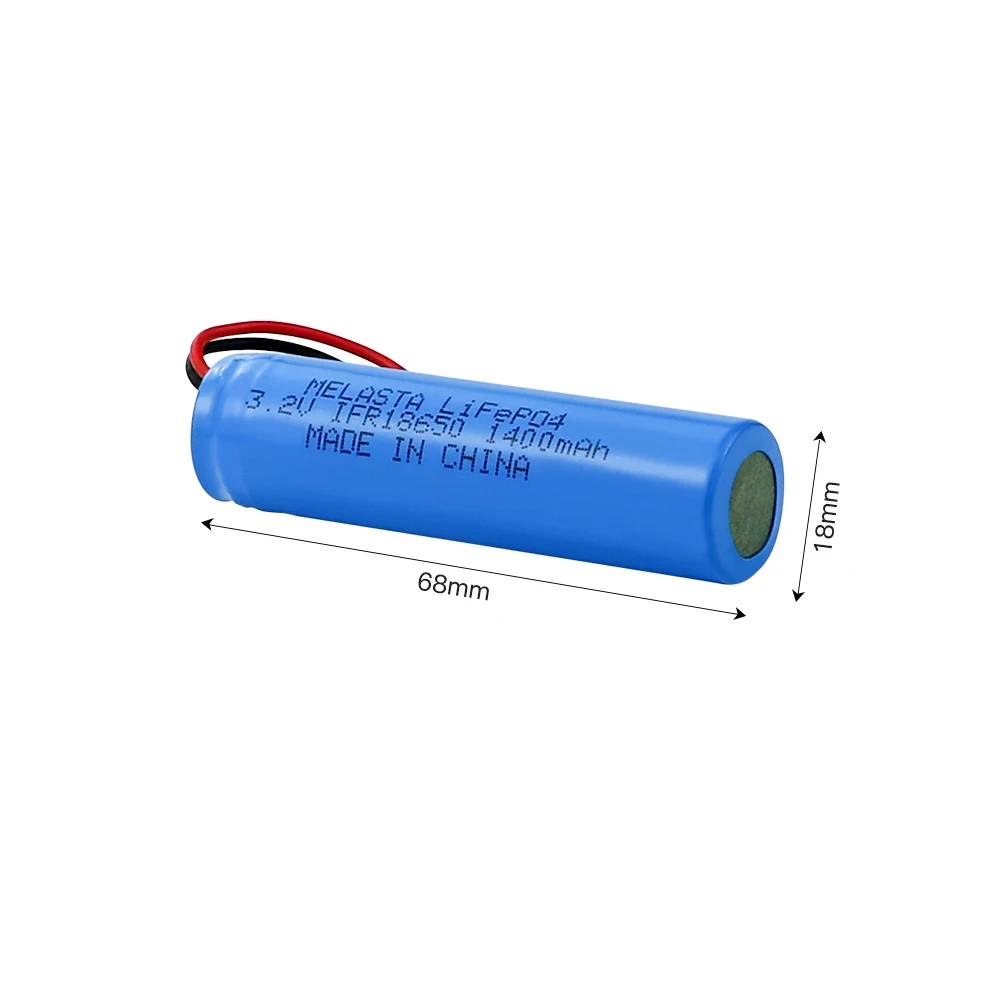 AA 3.2v 600mah Lifepo4 Solar Battery IFR14500 Rechargeable Li Ion Battery For Safety Alarm Systems