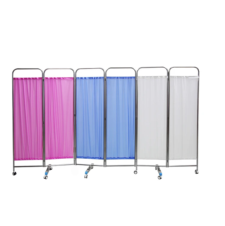 Hospital ward screen stainless steel room divider hospital