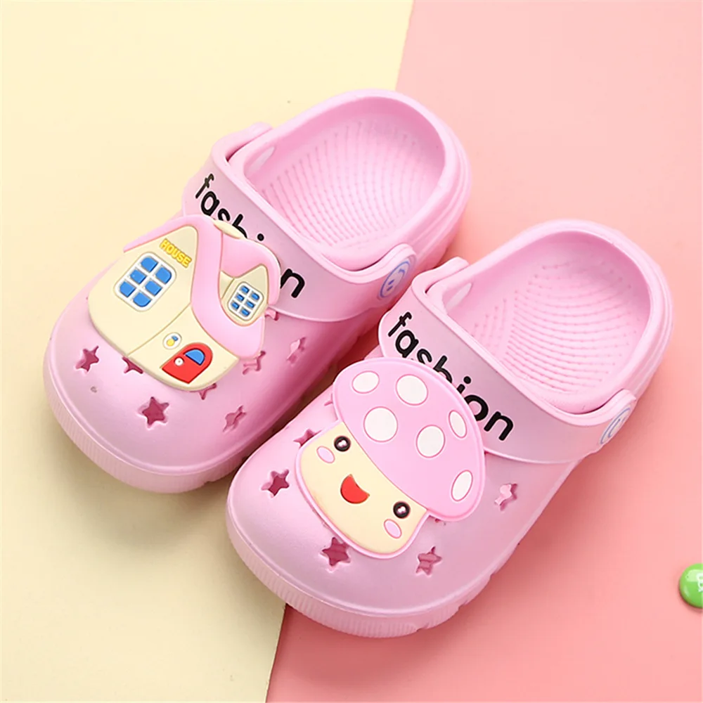 
Summer Fancy Flats Wholesale Newest EVA Cute Girls Clogs Baby House Slippers 2 Year Baby Shoes Online 