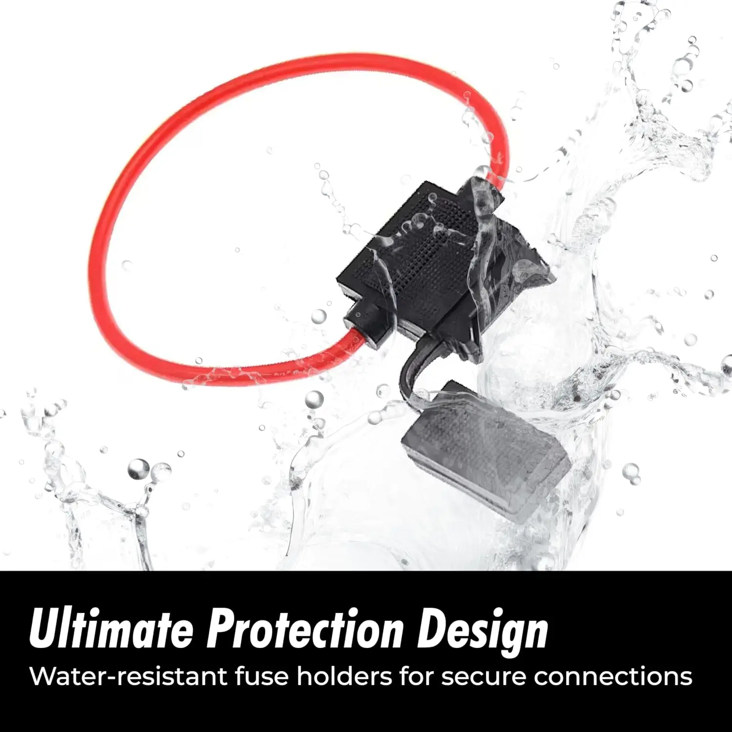 Fuse Holder Inlne 32 60 18 Poles Long Scott 350 Rl Insurance () Xt60 5*20mm Thru-hole Kit Rated In-line Fuse Holder - heavy duty