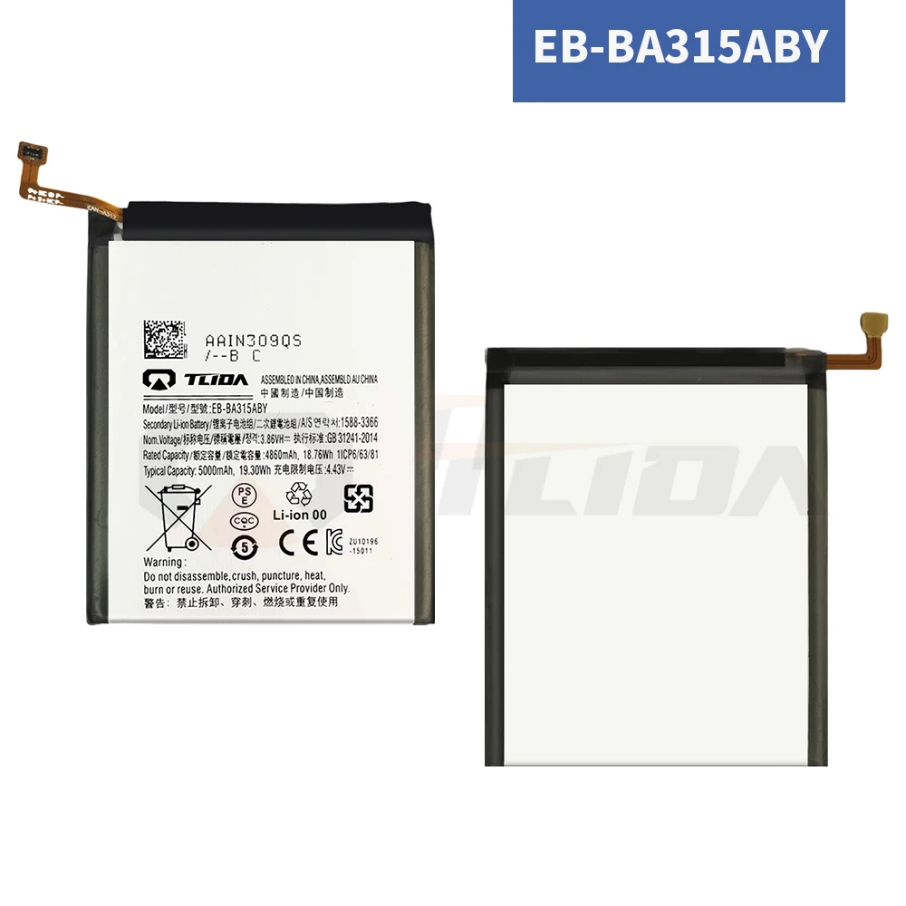 High capacity Mobile phone Battery EB-BA750ABU For SAMSUNG Galaxy A7 2018 Replacement Batteries A750 A7 2018 battery