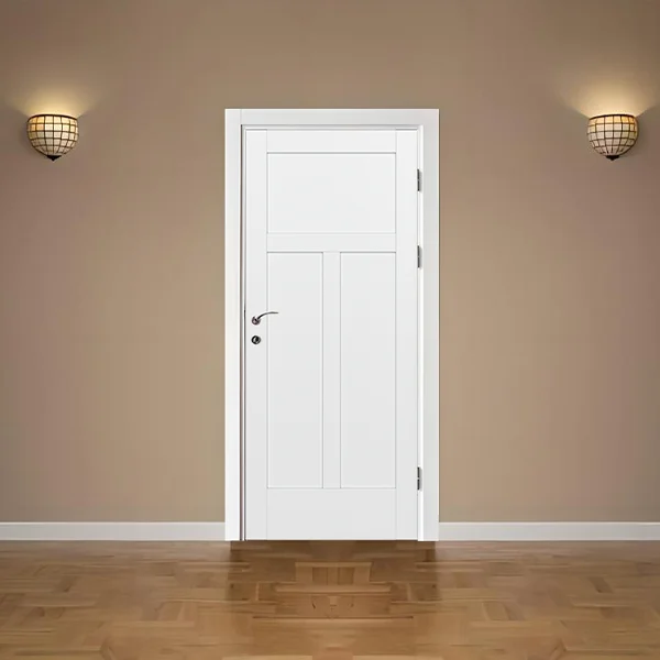 primed solid wood interior doors Single Composite mdf hdf designs wood pvc solid core prehung door doors mdf
