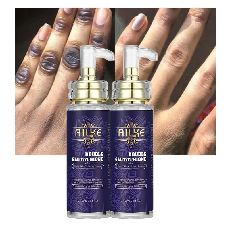 AILKE Super Vitamin C Skin Shitening Serum Lightener Dark Age Spot Corrector Face & Body Whitening Serum