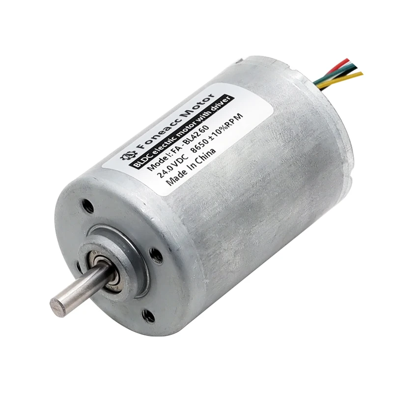 BL4260 inrunner brushless motor outer diameter 42mm bldc motor with internal driver with hall sensors