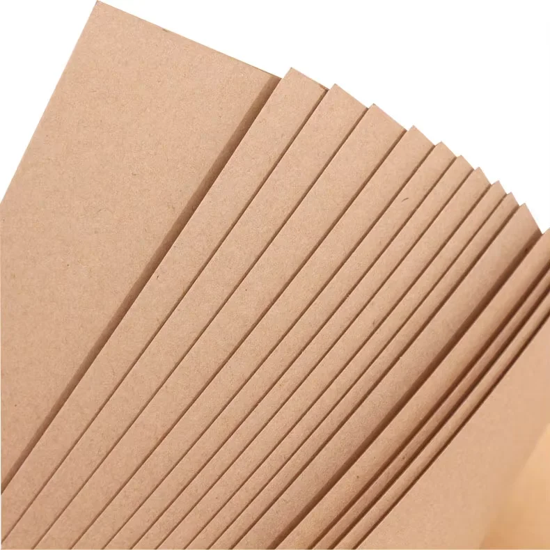 Factory wholesale 100% pure wood pulp A4 size kraft paper high quality DIY handmade kraft paper