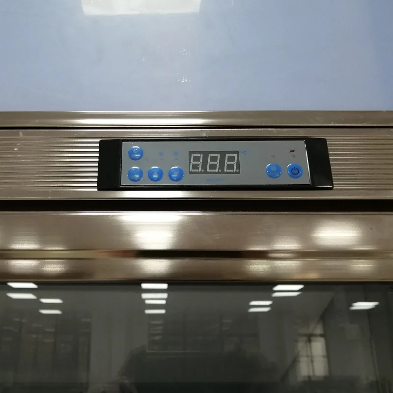 Commercial freezers for ice-cream glass door chiller freezer vertical deep freezer