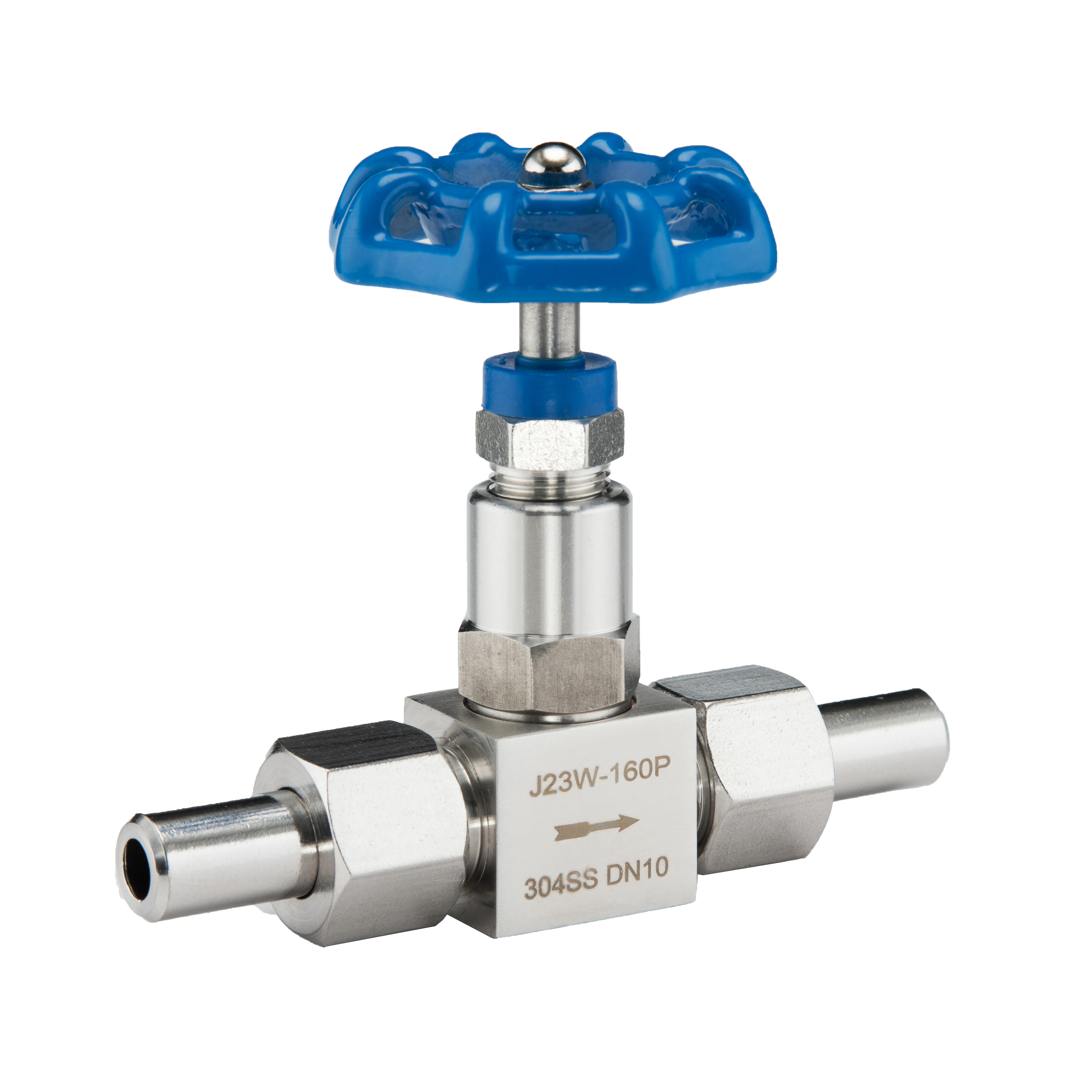 Высокое давление 6000 фунтов/кв. дюйм 2 варианта нержавеющая сталь 316/316L регулируемый наконечник приварной BW игольчатый клапан с ручкой колесо