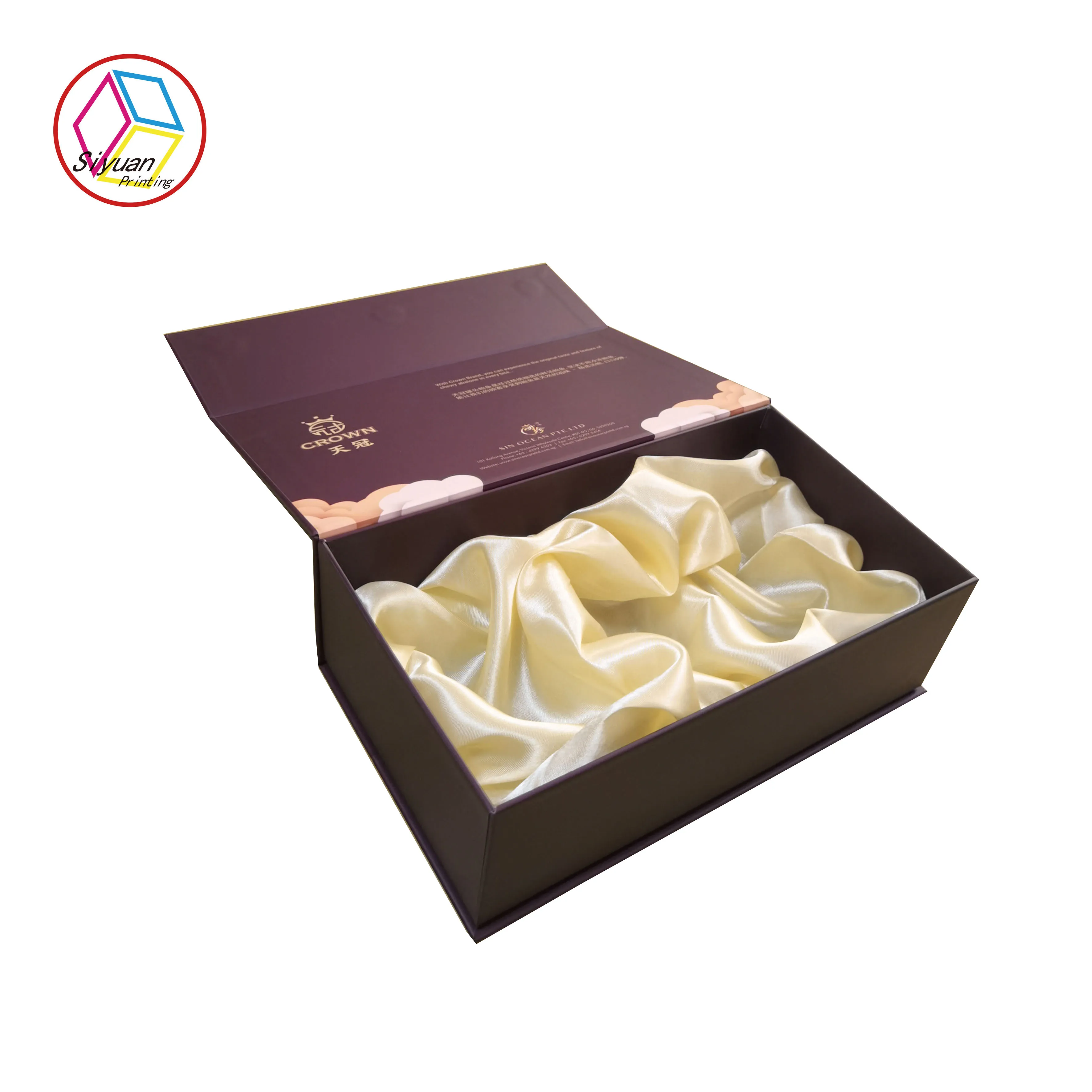 Custom logo paper luxury   corrugated printing packaging for gift packaging
