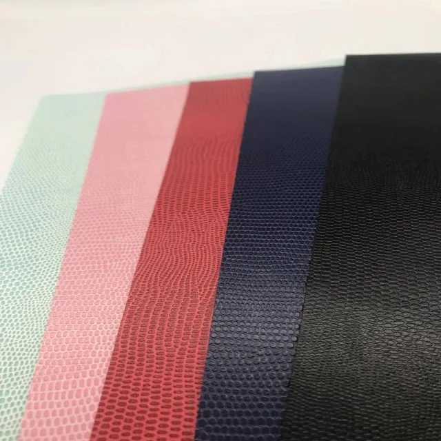 New Design Leather Paper Embossed Leather Like Paper for Box Cover Book Cover