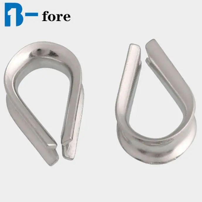 China hot-selling Hot dip galvanized capel wire rope thimble