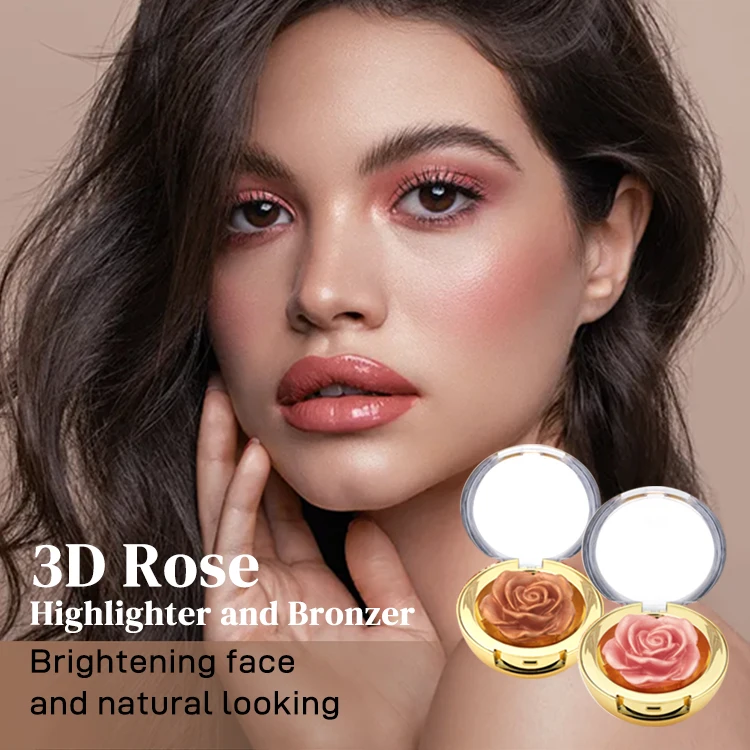 OEM Highlight Cream Highlighter Makeup Private Label Highlight Liquid Face Shimmer Long Lasting Brighter Bronzer Waterproof