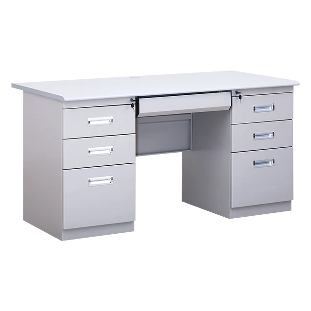 Modern Executive Office Desk Steel Office Table Desk Home Office Desk and Chair