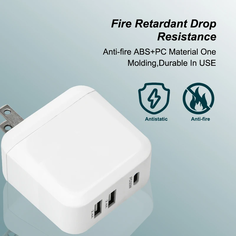 PD3.0 Сетевое зарядное устройство для мобильных телефонов, быстрое заря