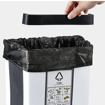 2 Sizes Modern Folding Wall Mounted Waste Bin Creative Kitchen Cabinet Door Collapsible Hanging Kitchen Trash Can