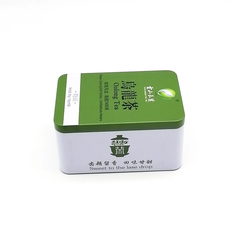 high quality Oolong tea tin ginger tea metal box antioxidant fruity Berry box
