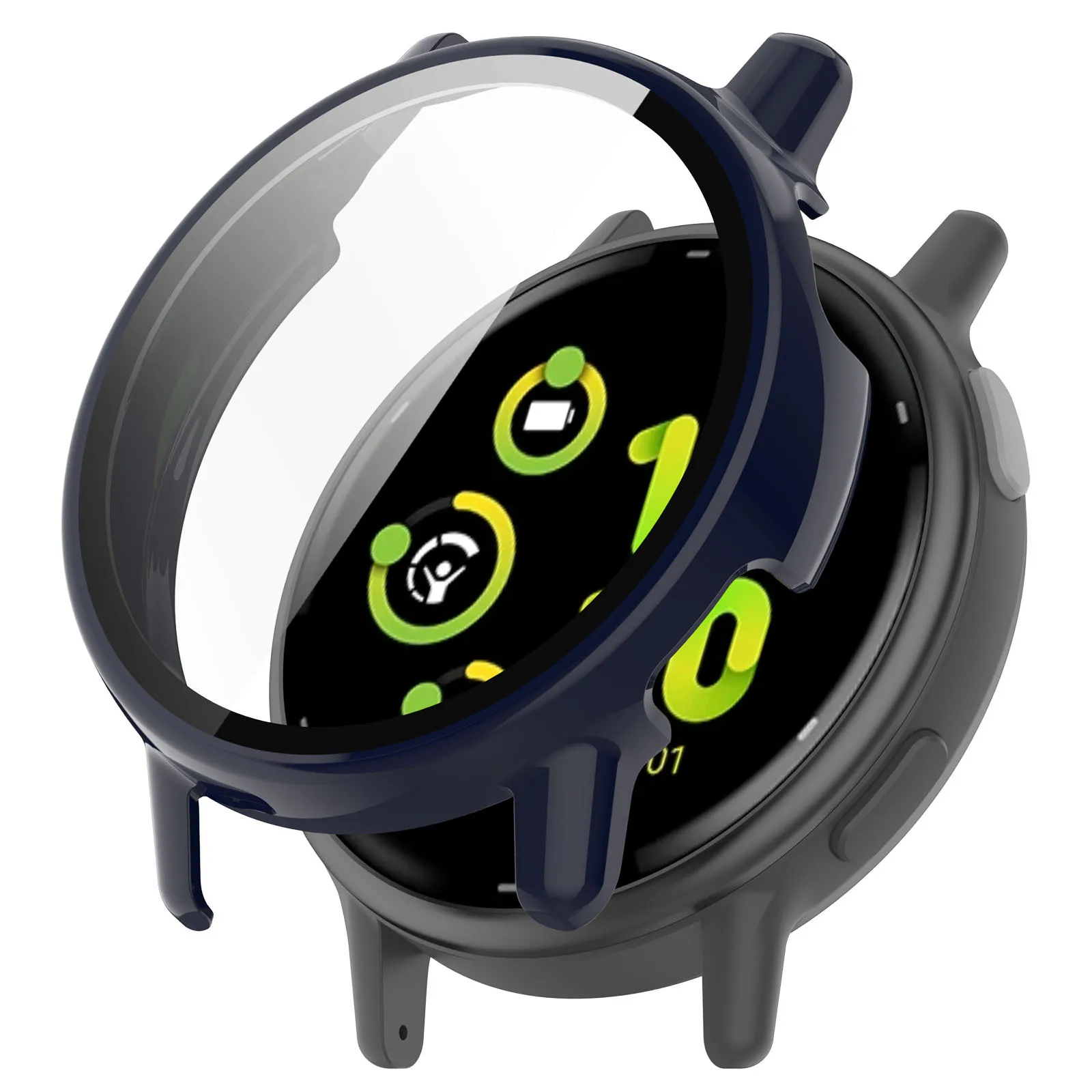 Wholesales Case Cover Tempered Glass Screen Protector For Garmin Vivoactive 5 Frame PC Slim Protective Accessories