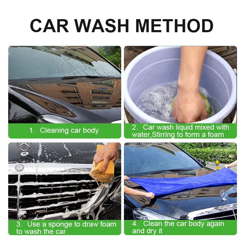 Wholesale factory price car wash car wash detailing liquid nano car wash maintenance