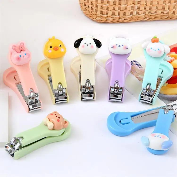 Fashionable Cartoon Nail Clipper Cute Beauty Designs Patterns 3D Accessories Nail Toe Nail Clipper For Manicure Pedicure