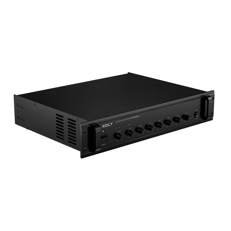 XIDLY Public Address System Amplifier Fm Tuner Blue Tooth Receiver Power Sound Mixer Amplifier
