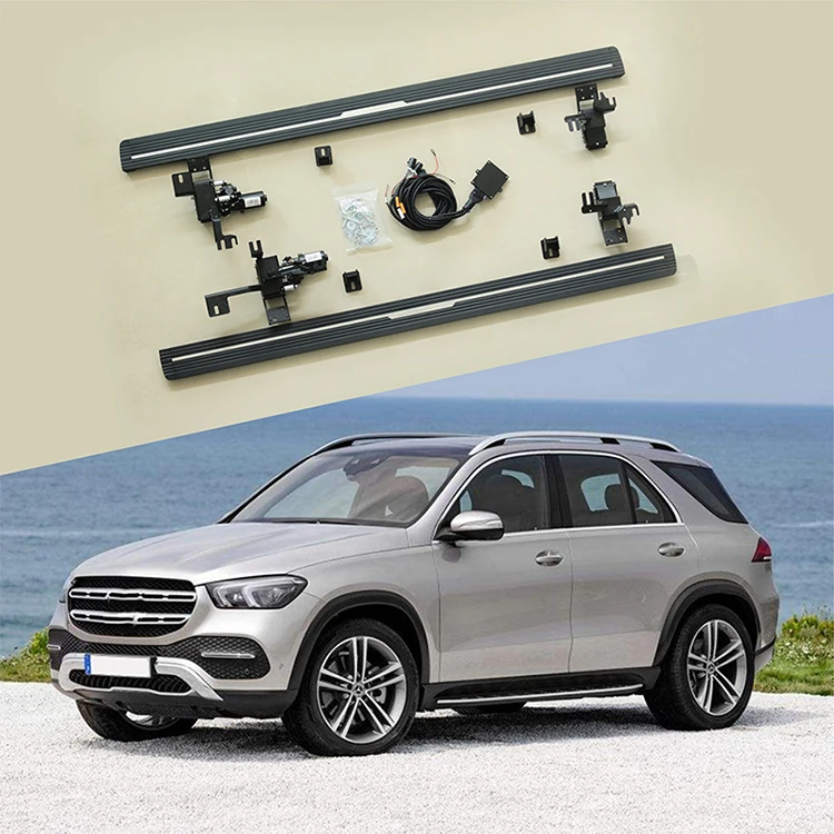 Stand up board pedal car side by side foot step application for Mercedes Benz GLE 2014-2019