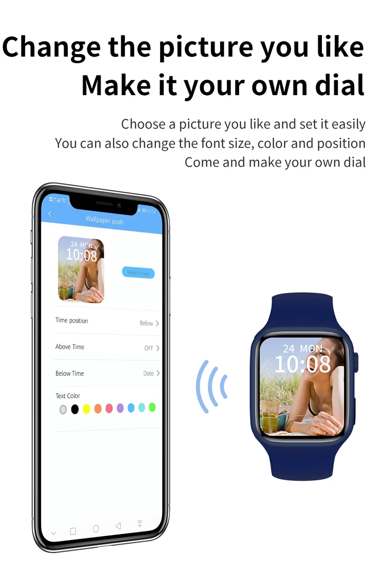 Rotate button Smart Watch