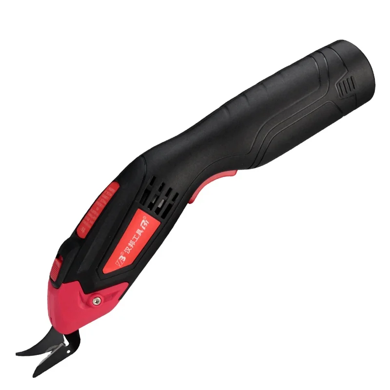 DC12V Cordless Electric Pruning Shears Tools Rechargeable Li-ion Battery Electric Scissors Fabric Cutting Machine