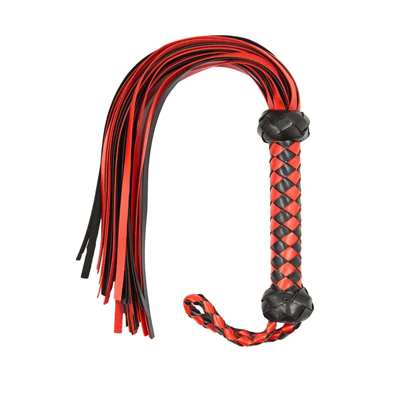 Adult Bdsm PU Leather Flirting Sex Toy Bondage Whip