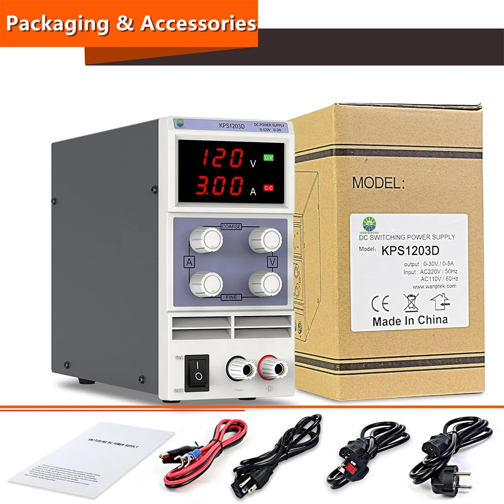 Factory price supply variable DC regulated Power Supply 500-2000W with LED display  with CE