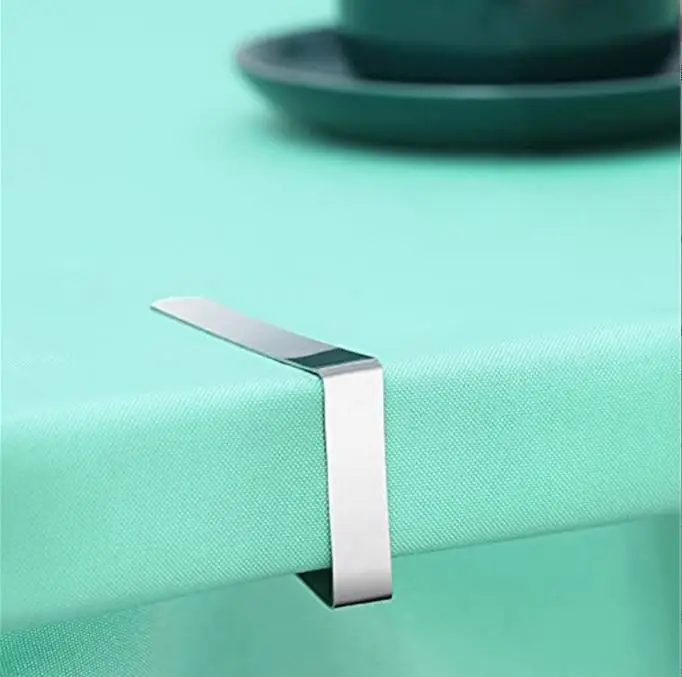 Heavy Duty Picnic Table Clips Stainless Steel  Cloth Cover Clamps  Holders Ideal  Restaurant Picnics Marque