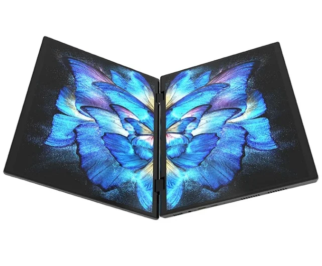 Factory wholesale cheapest 14inch laptop intel celeron  touch dual screen laptop for home personal use